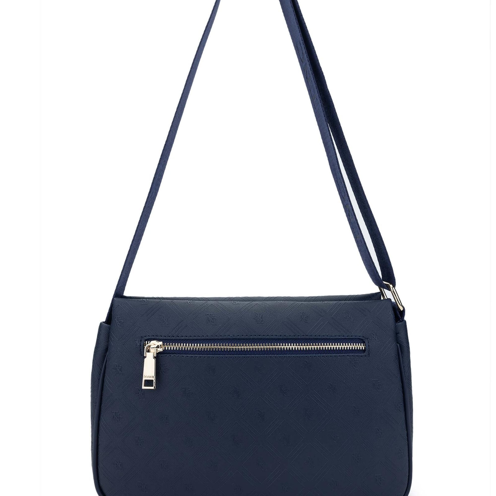 Tamer Tanca Kadın Vegan Lacivert Postacı Çanta