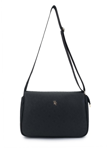  Tamer Tanca Kadın Vegan Siyah Postacı Çanta