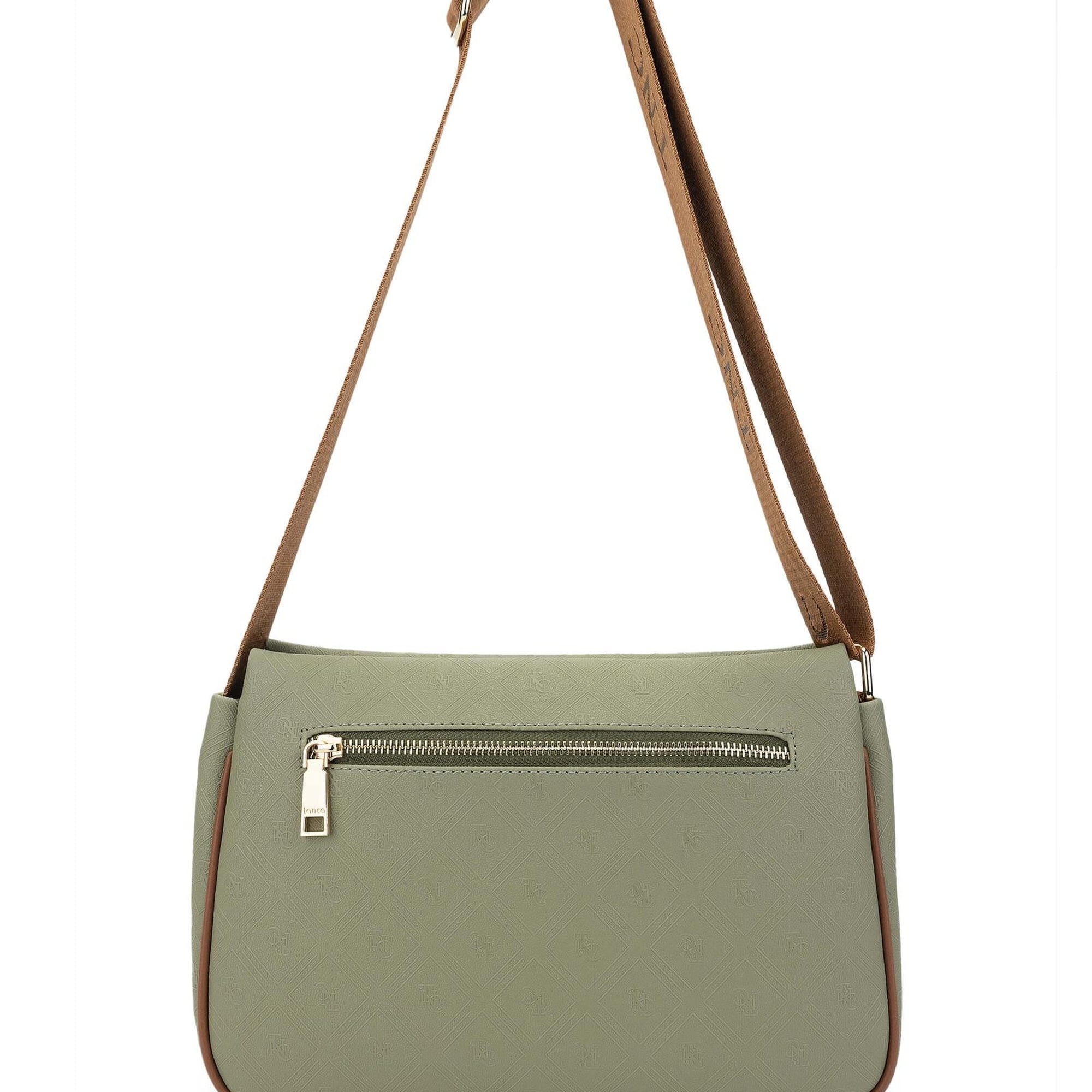 Tamer Tanca Kadın Vegan Yeşil Postacı Çanta