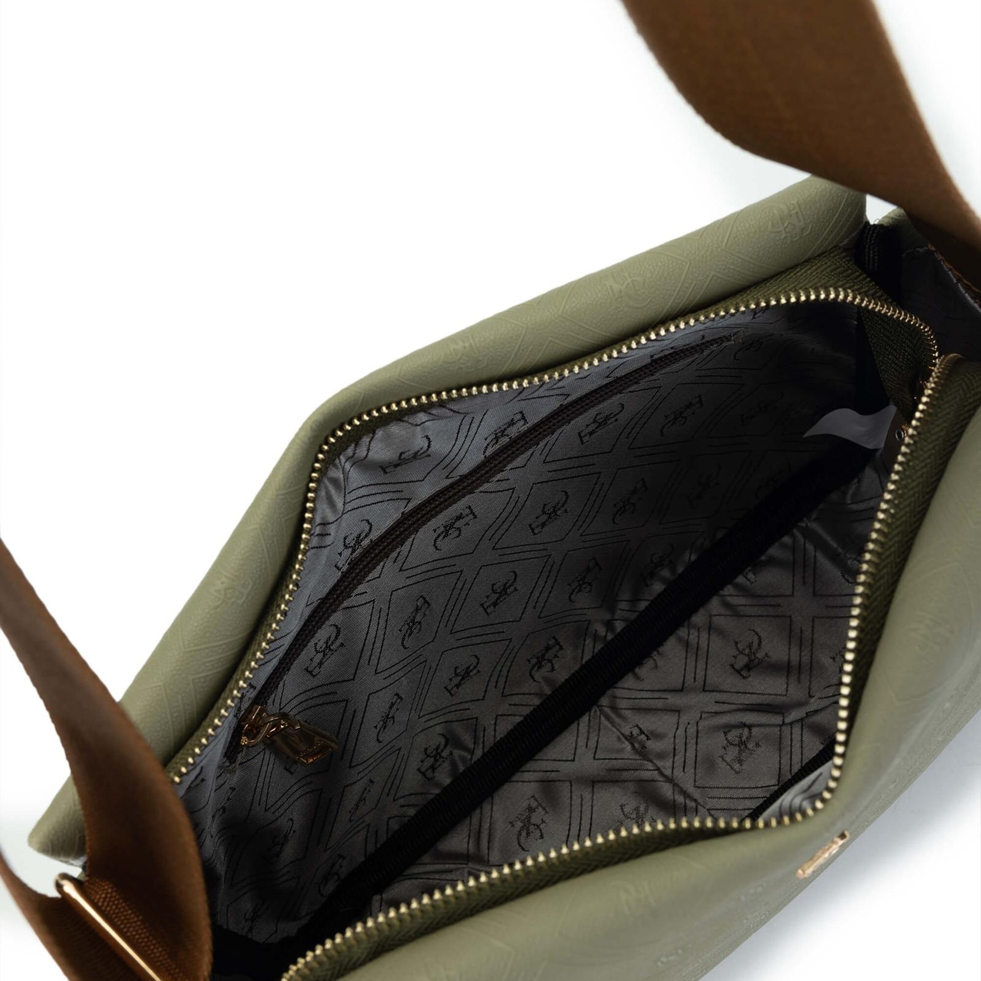 Tamer Tanca Kadın Vegan Yeşil Postacı Çanta