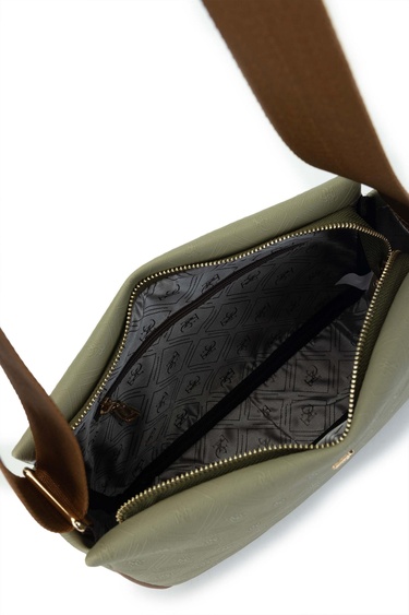  Tamer Tanca Kadın Vegan Yeşil Postacı Çanta