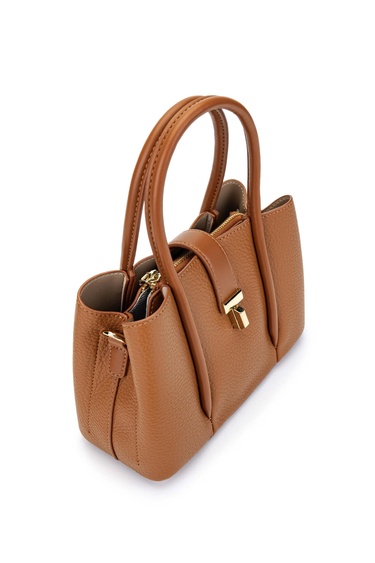  Tamer Tanca Kadın Vegan Camel Kol Çantası