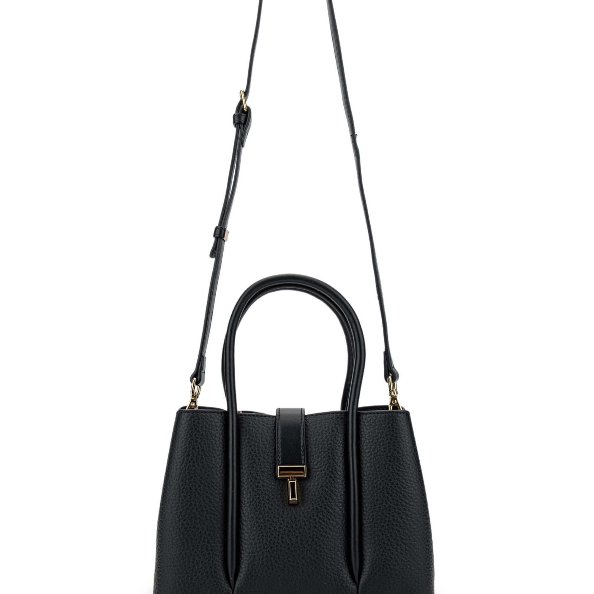 Tamer Tanca Kadın Vegan Siyah Kol Çantası