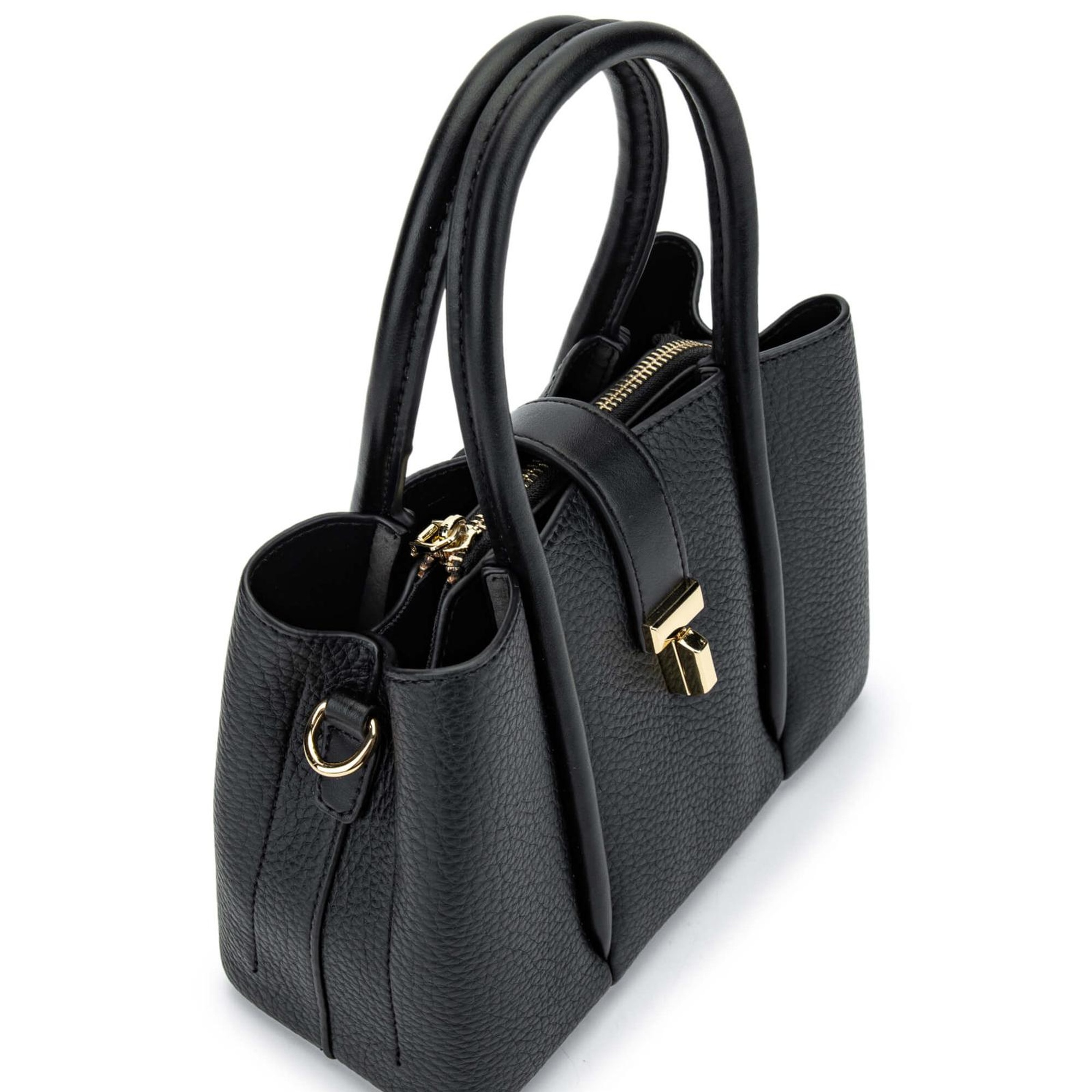 Tamer Tanca Kadın Vegan Siyah Kol Çantası