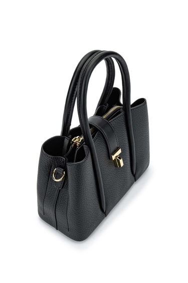  Tamer Tanca Kadın Vegan Siyah Kol Çantası