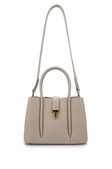  Tamer Tanca Kadın Vegan Bej Kol Çantası