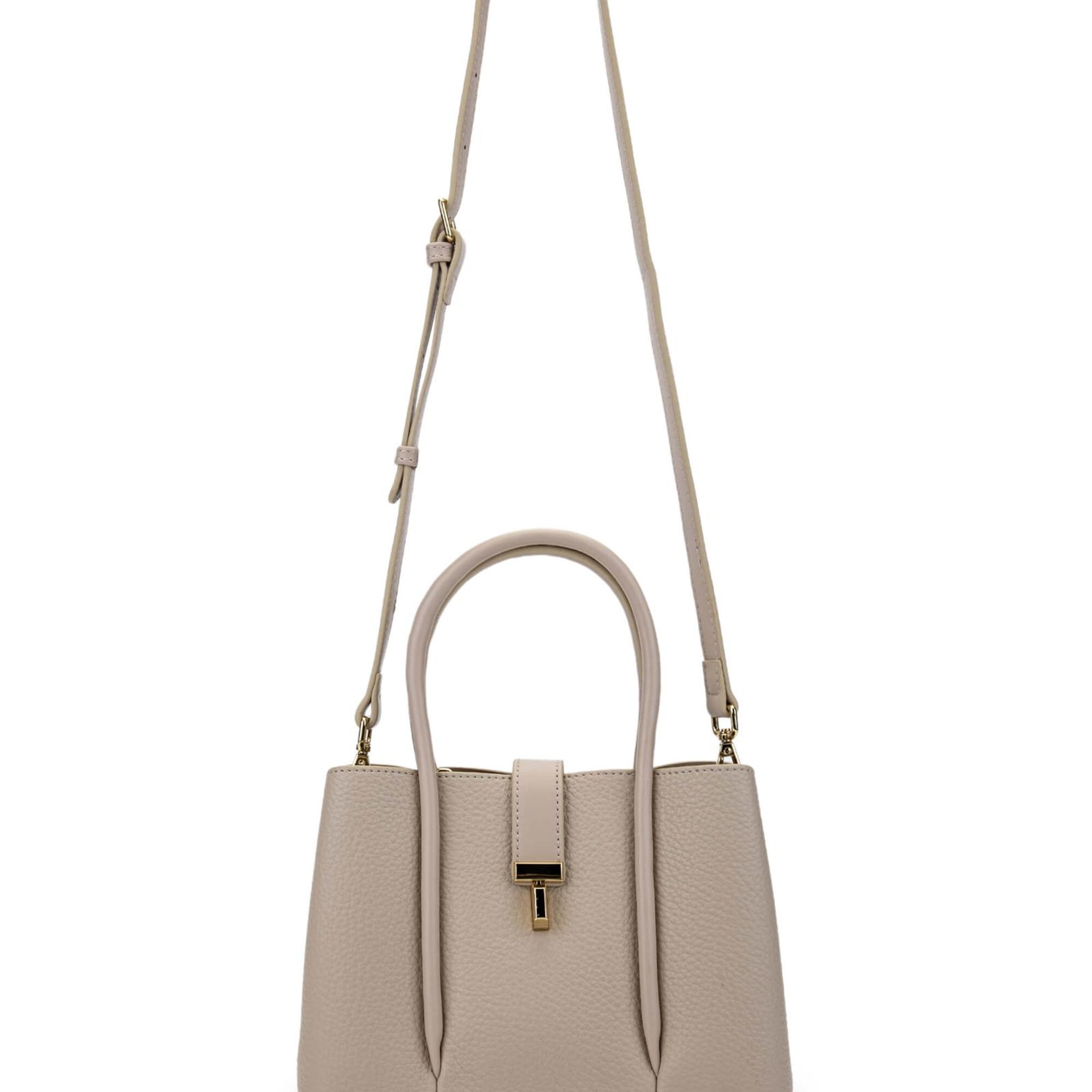 Tamer Tanca Kadın Vegan Bej Kol Çantası