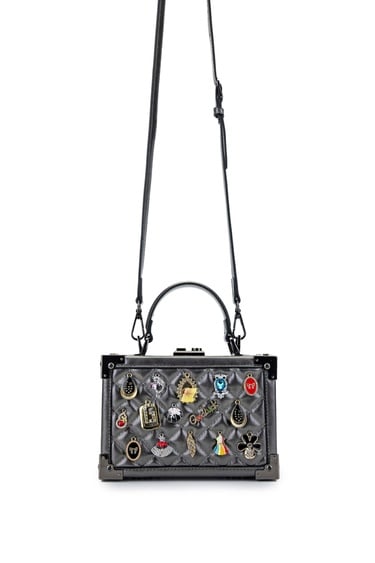  Tamer Tanca Kadın Vegan Metalik Kol Çantası