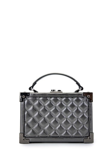  Tamer Tanca Kadın Vegan Metalik Kol Çantası