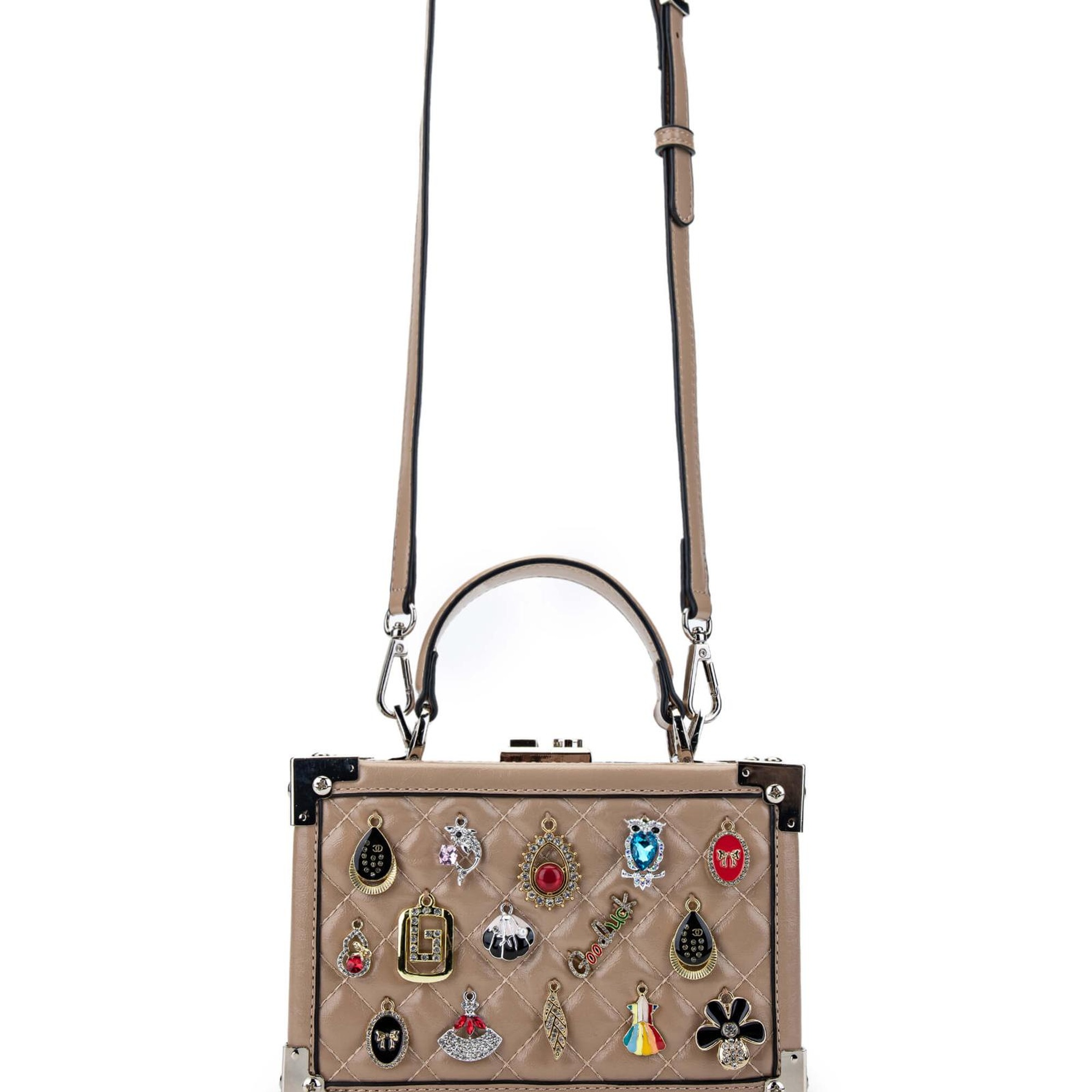 Tamer Tanca Kadın Vegan Taupe Kol Çantası