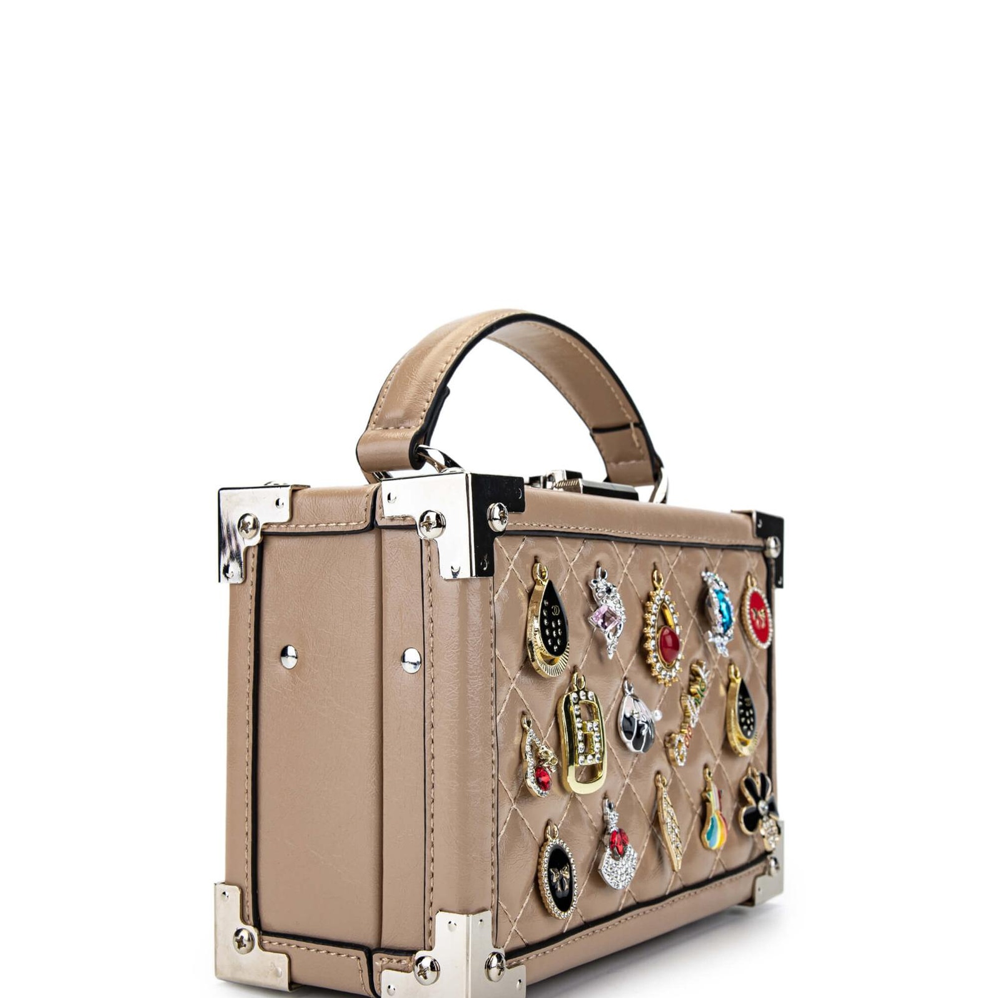 Tamer Tanca Kadın Vegan Taupe Kol Çantası