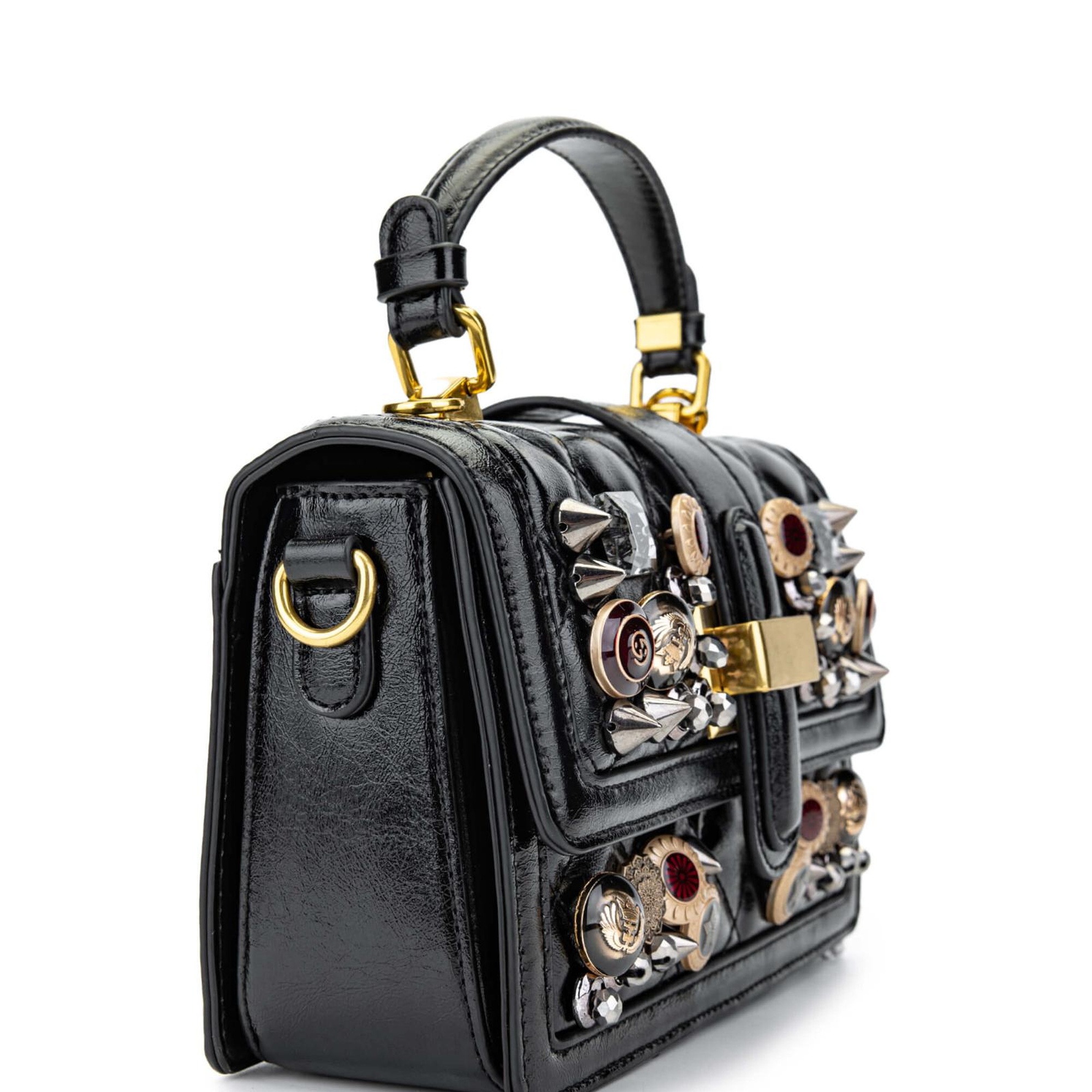 Tamer Tanca Kadın Vegan Siyah Kol Çantası