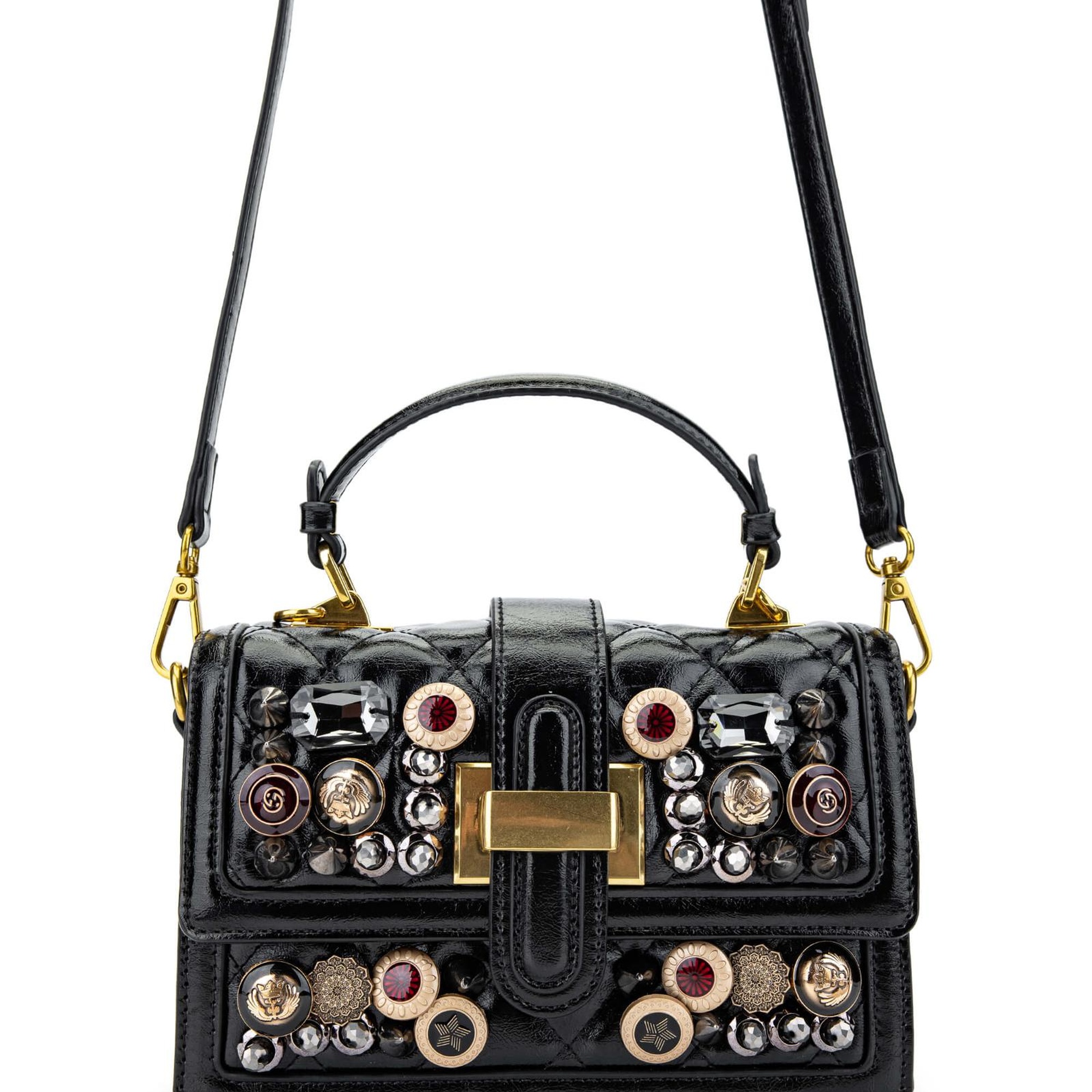 Tamer Tanca Kadın Vegan Siyah Kol Çantası