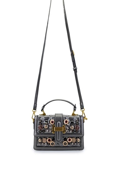  Tamer Tanca Kadın Vegan Metalik Kol Çantası