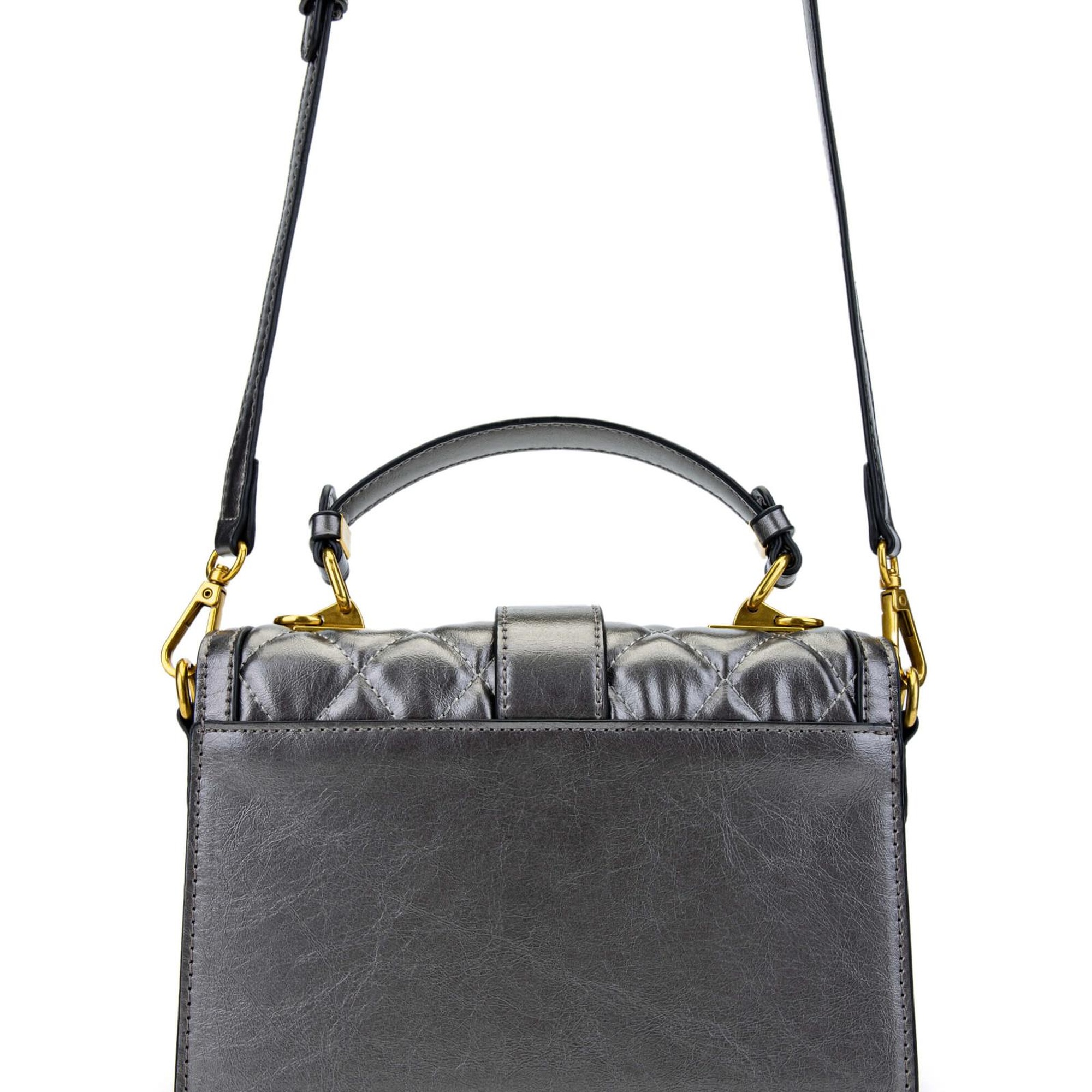 Tamer Tanca Kadın Vegan Metalik Kol Çantası