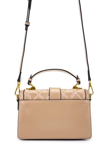  Tamer Tanca Kadın Vegan Taupe Kol Çantası