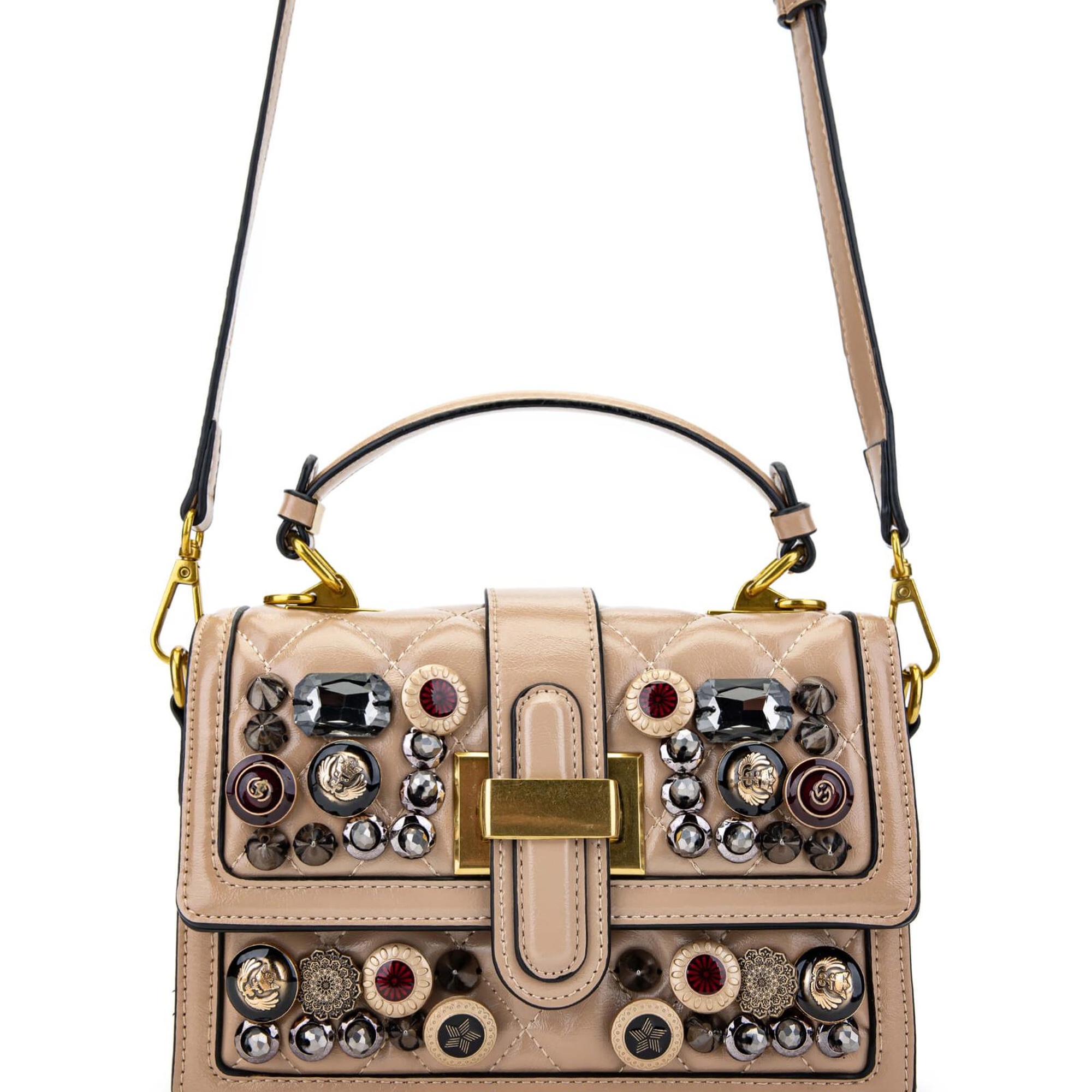 Tamer Tanca Kadın Vegan Taupe Kol Çantası