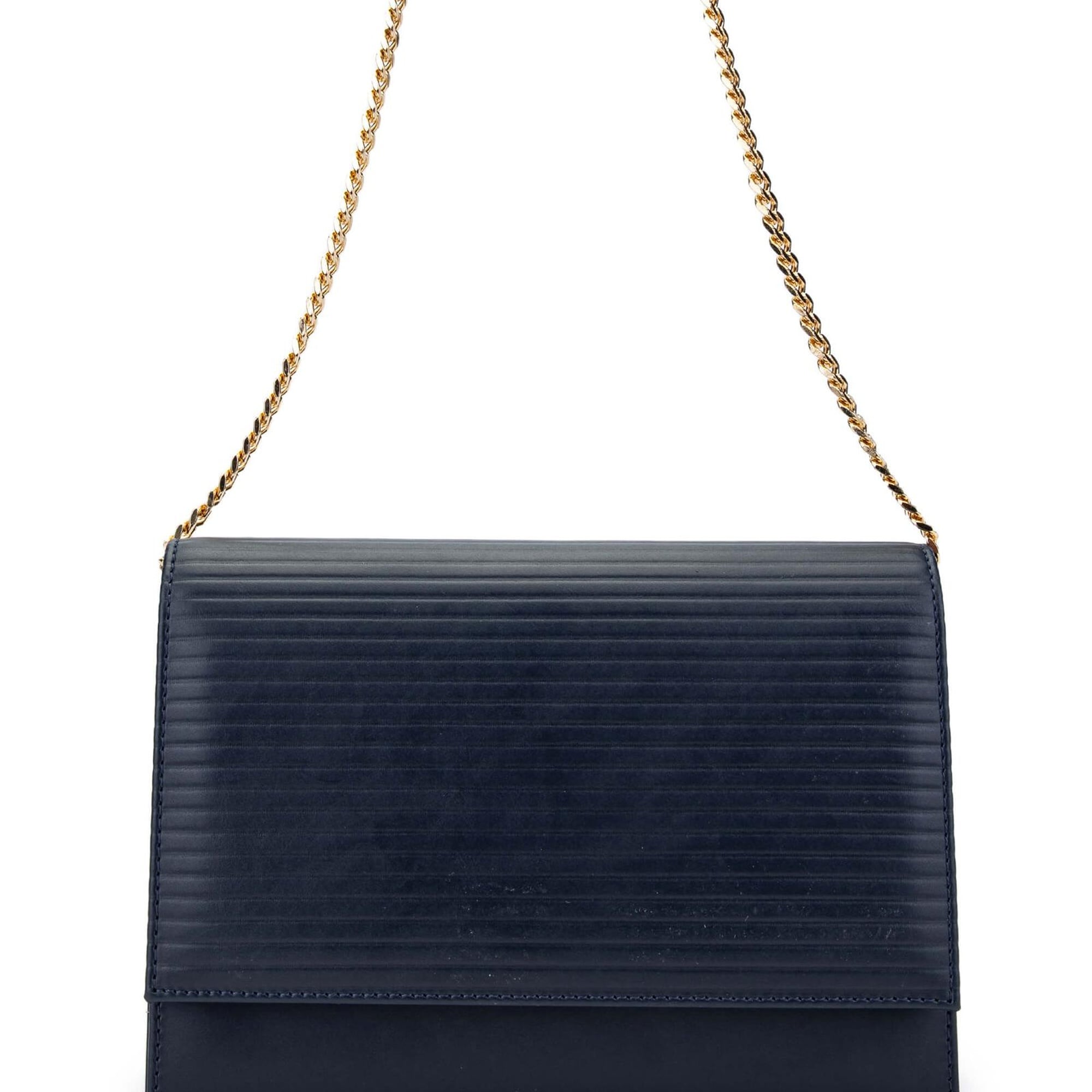 Tamer Tanca Kadın Vegan Lacivert Omuz Çanta