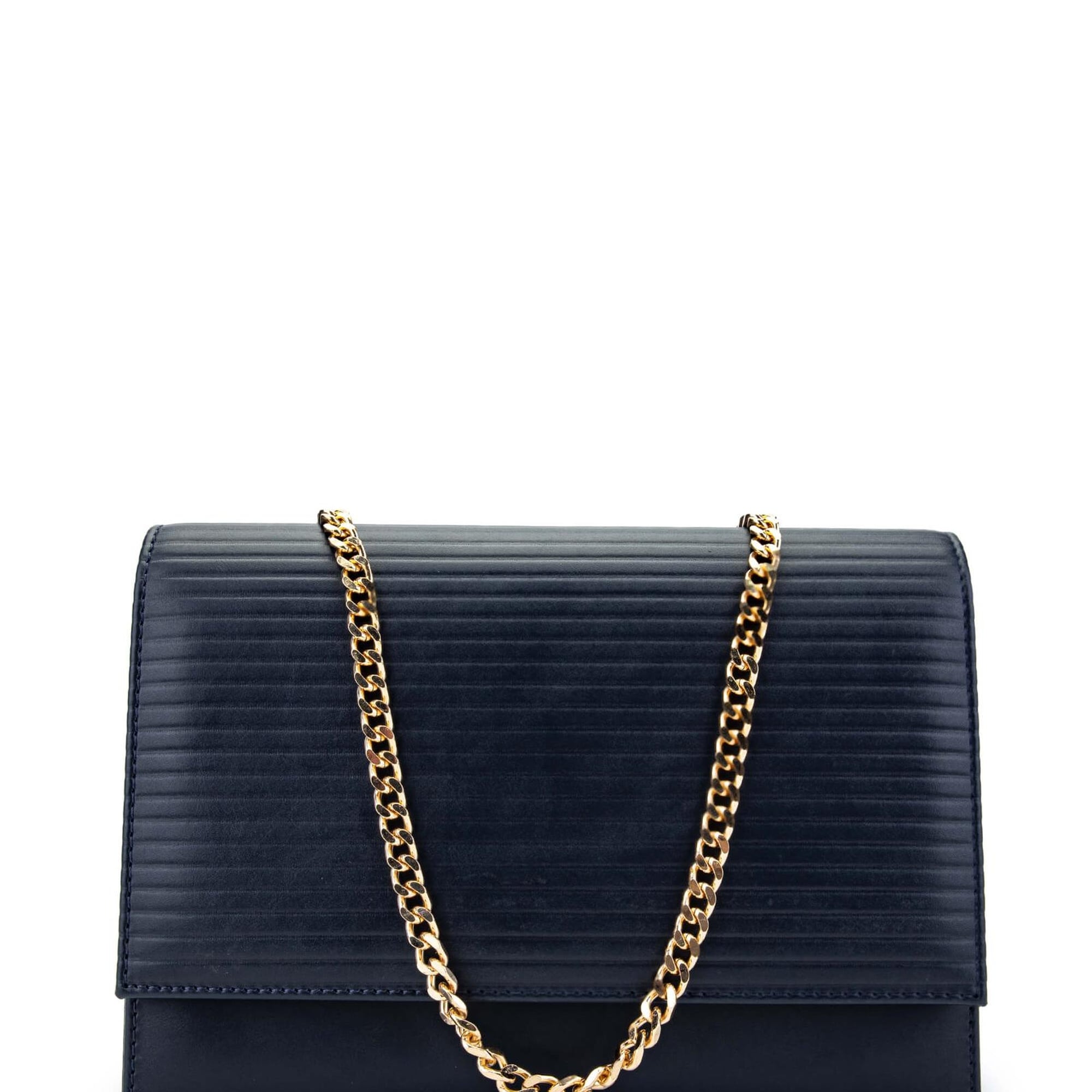 Tamer Tanca Kadın Vegan Lacivert Omuz Çanta