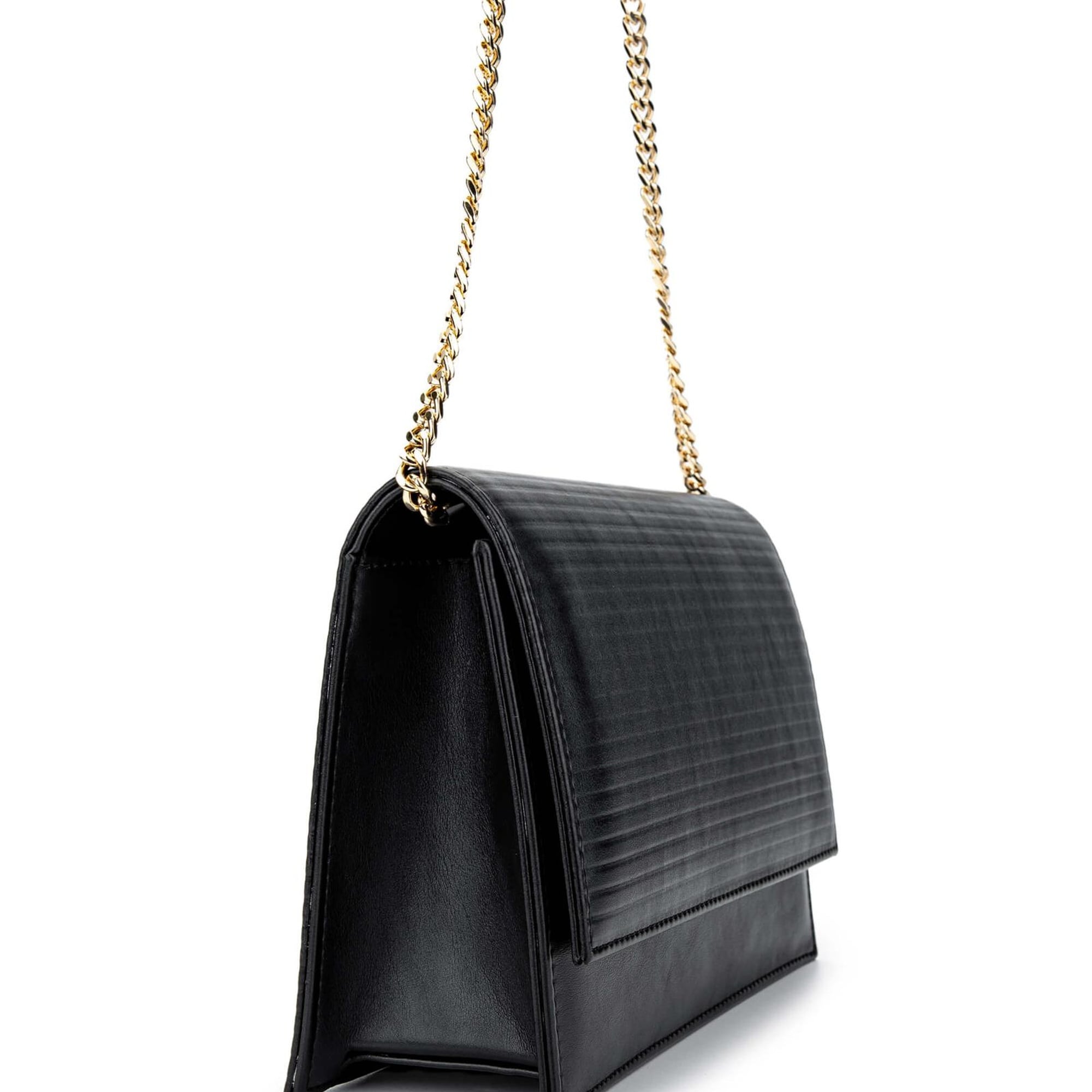 Tamer Tanca Kadın Vegan Siyah Omuz Çanta