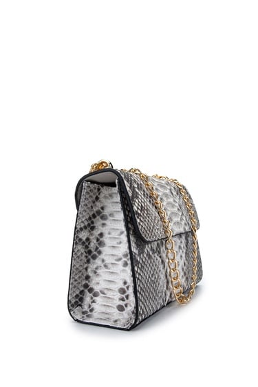  Tamer Tanca Kadın Hakiki Deri Naturel Omuz Çanta