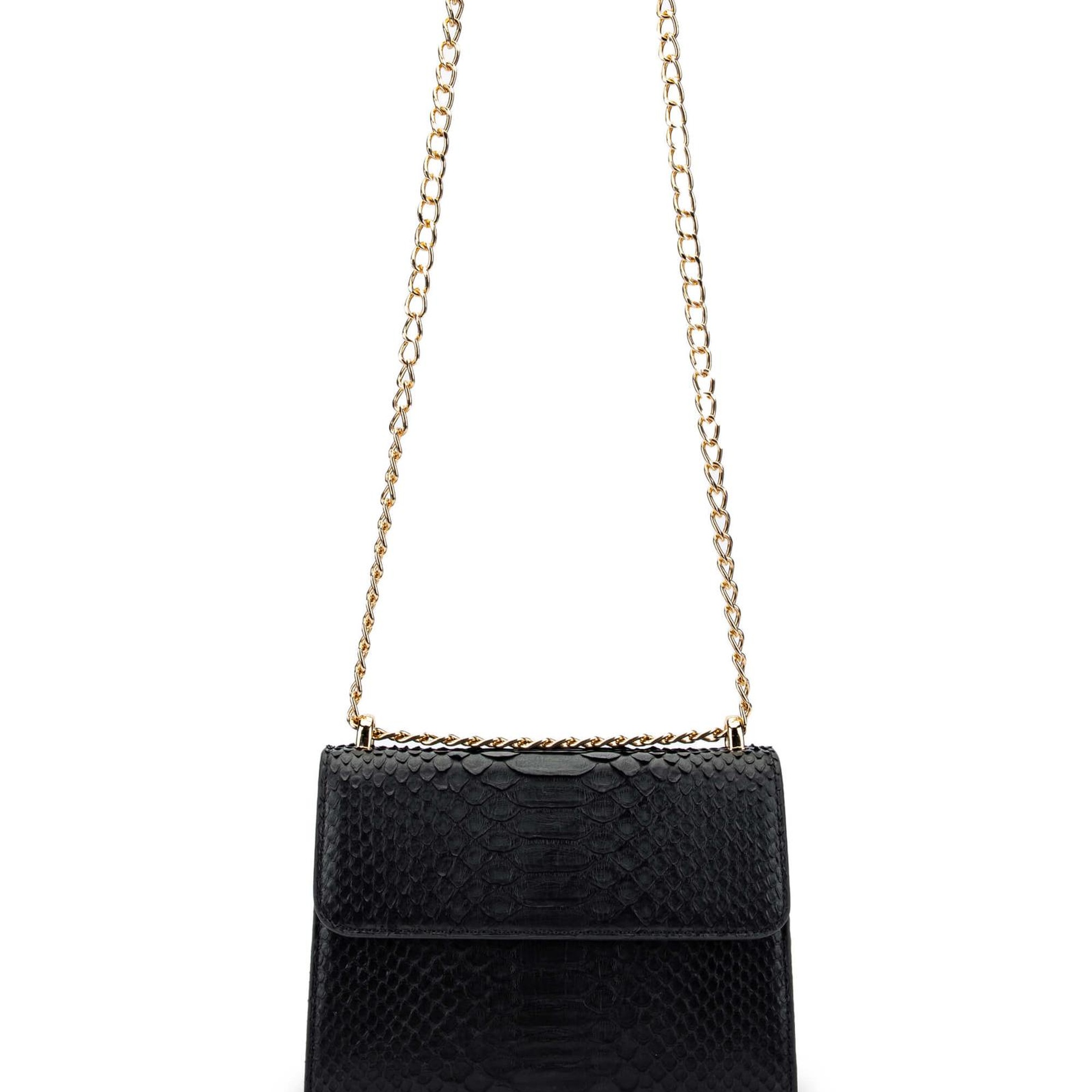 Tamer Tanca Kadın Hakiki Deri Siyah Omuz Çanta