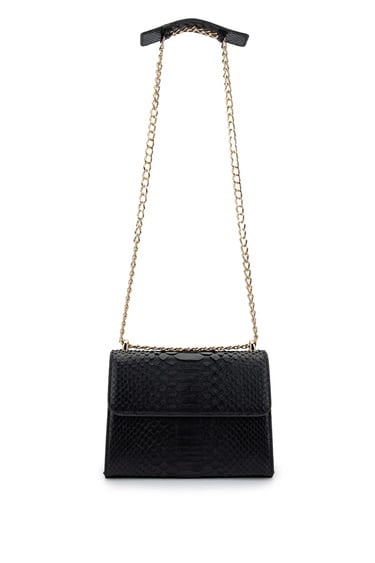  Tamer Tanca Kadın Hakiki Deri Siyah Omuz Çanta