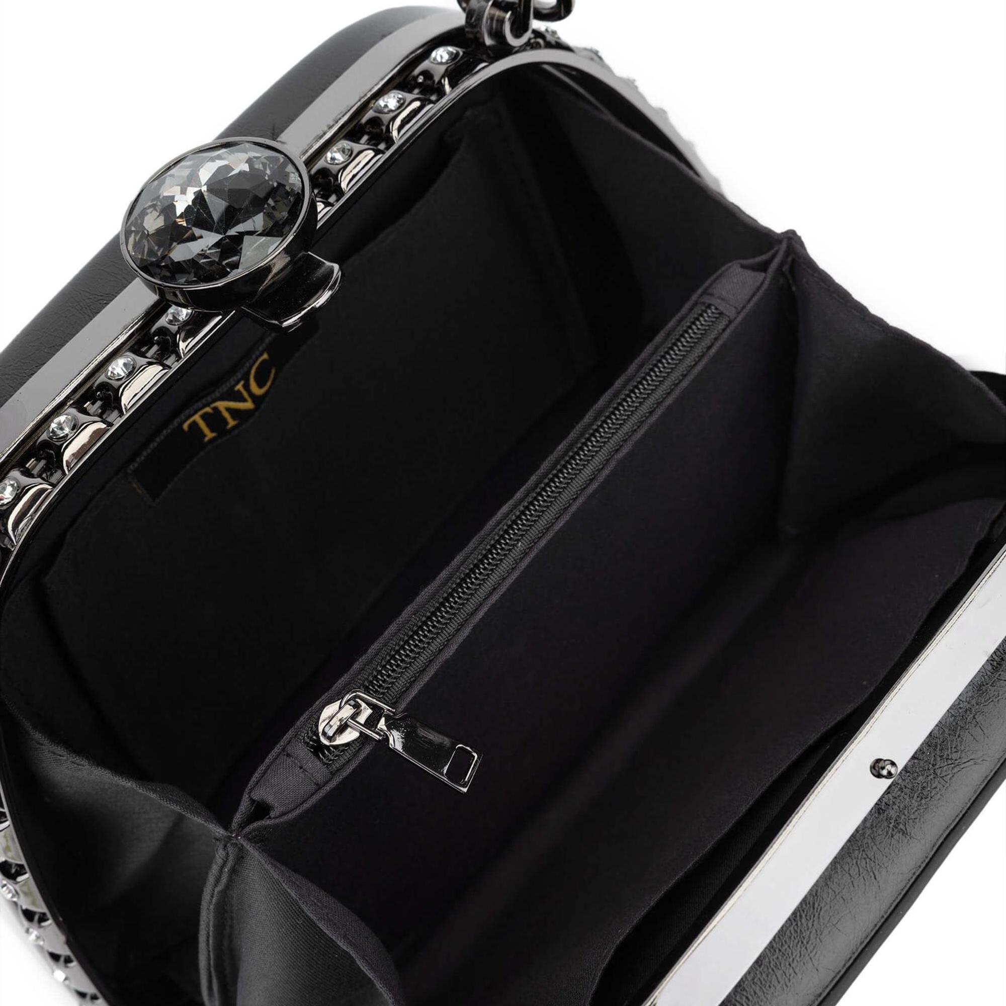 Tamer Tanca Kadın Vegan Siyah El Çantası