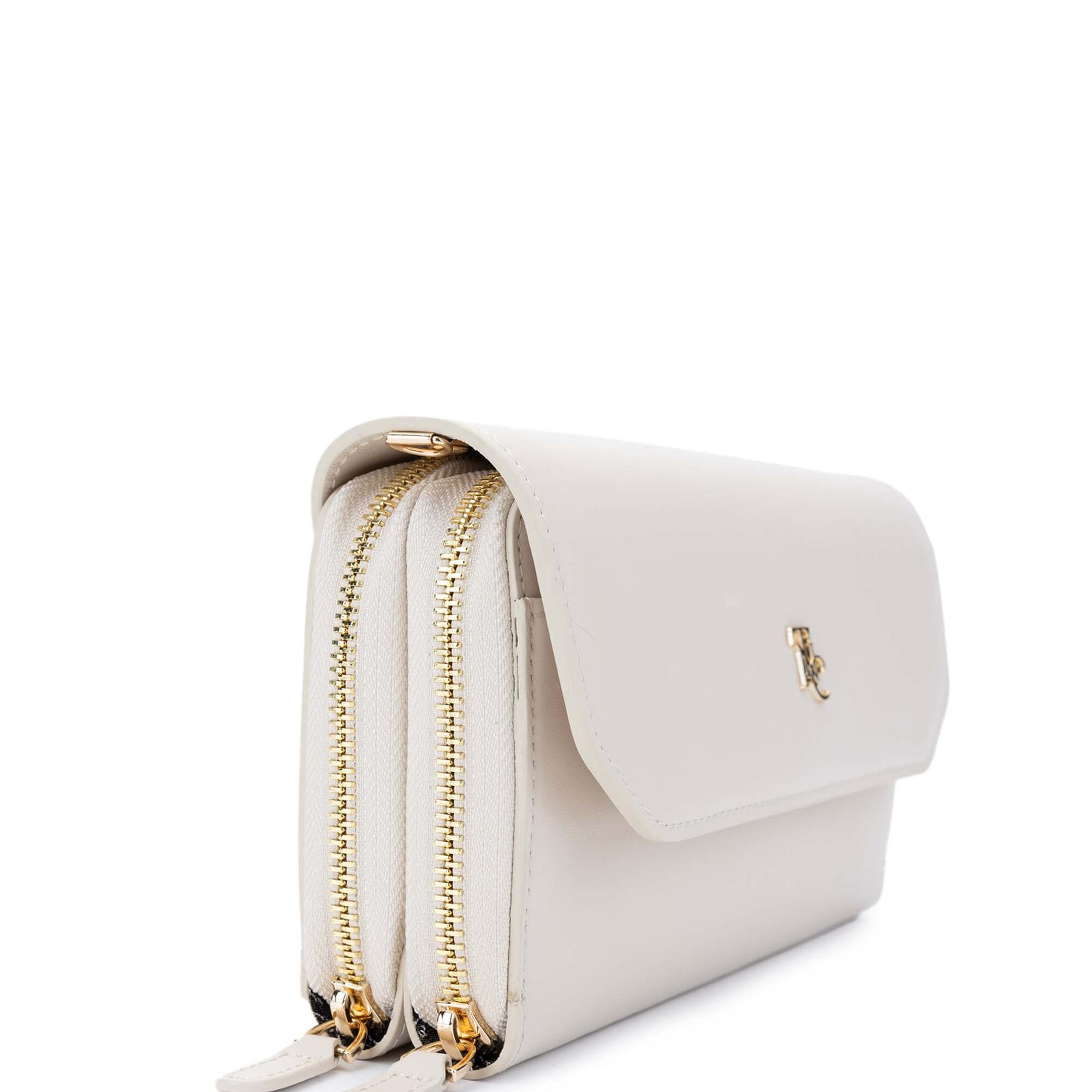 Tamer Tanca Kadın Hakiki Deri Bej Omuz Çanta