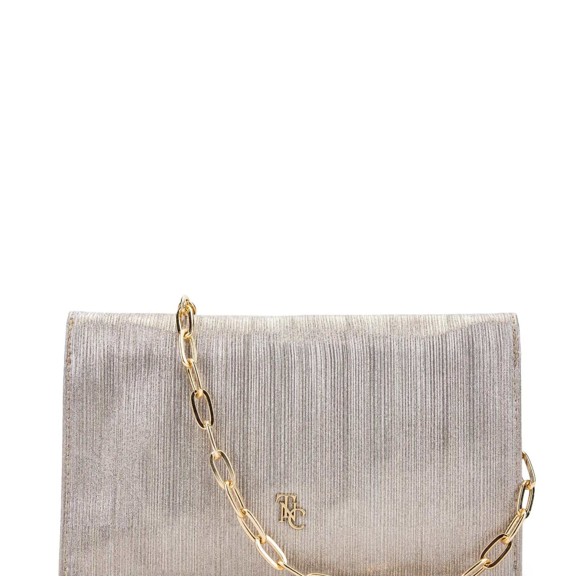 Tamer Tanca Kadın Vegan Gold Omuz Çanta