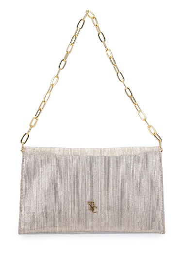  Tamer Tanca Kadın Vegan Gold Omuz Çanta