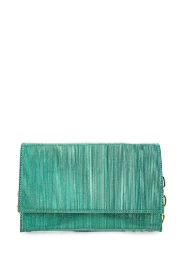  Tamer Tanca Kadın Vegan Yeşil Omuz Çanta