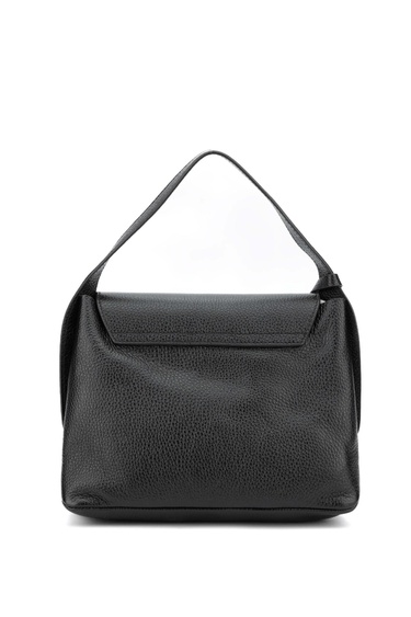  Tamer Tanca Kadın Hakiki Deri Siyah Postacı Çanta