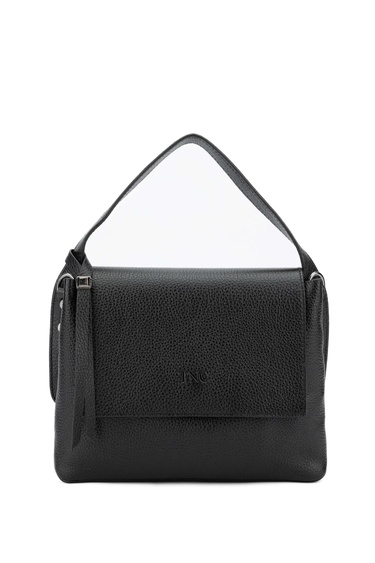  Tamer Tanca Kadın Hakiki Deri Siyah Postacı Çanta