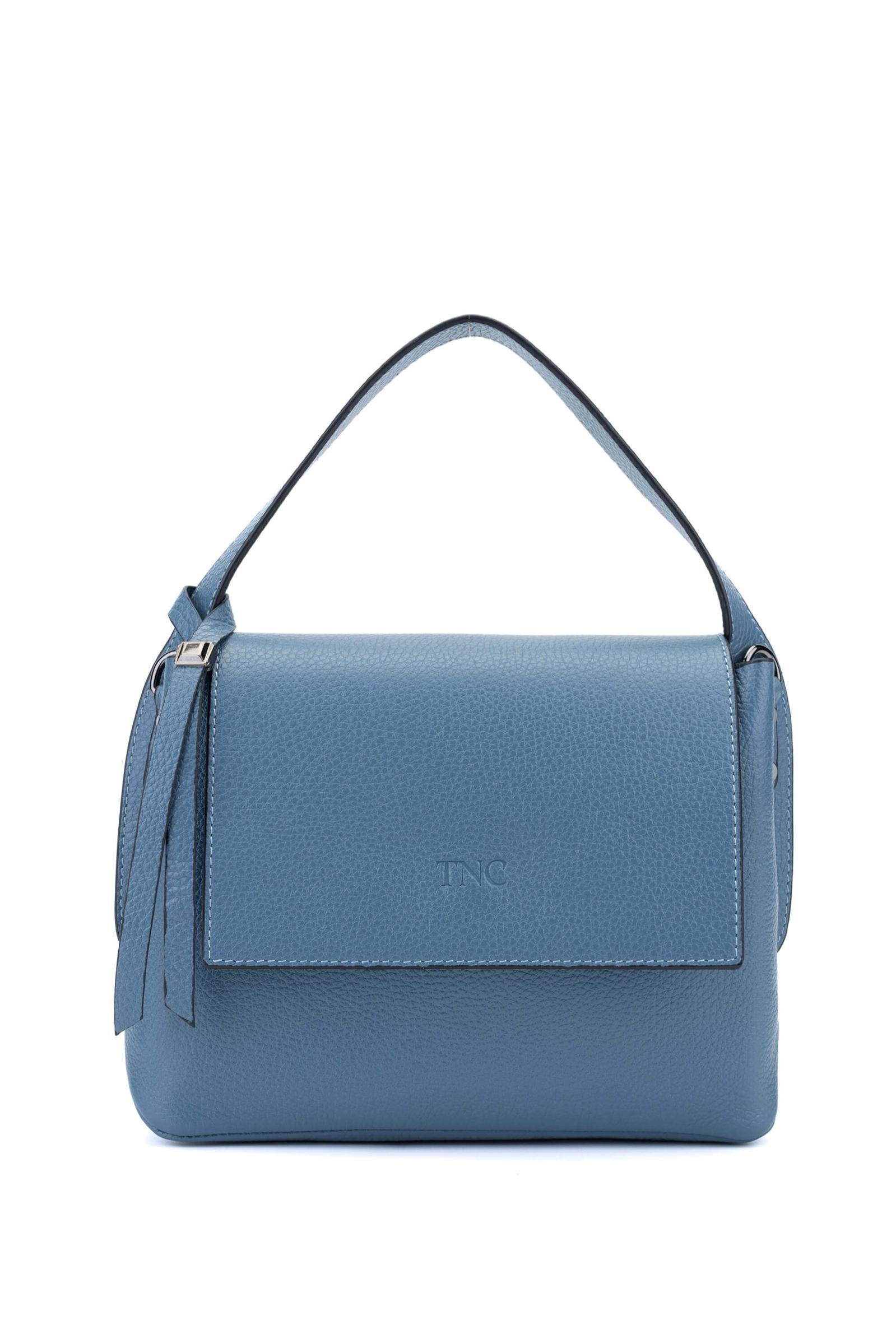  Tamer Tanca Kadın Hakiki Deri Postacı Çanta