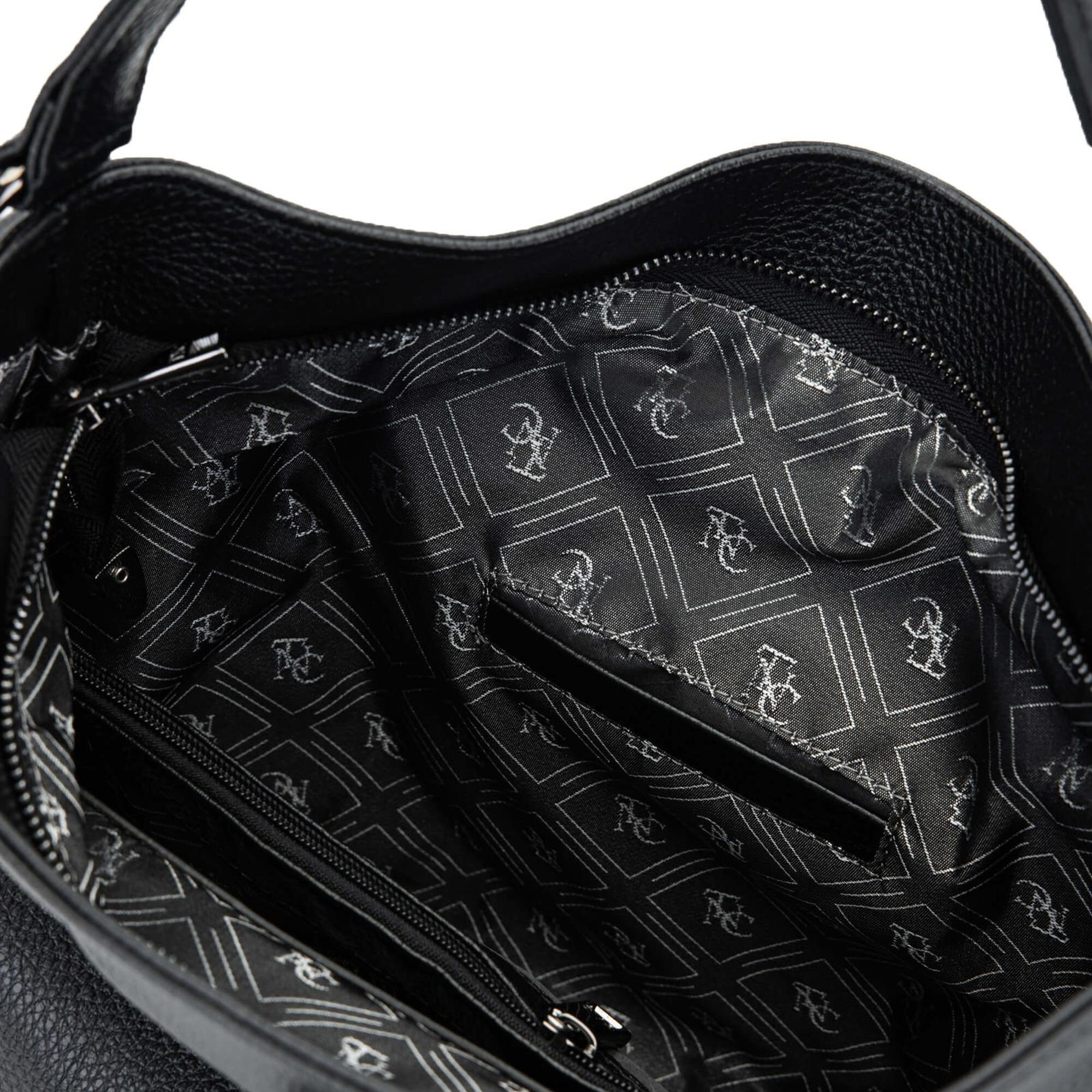 Tamer Tanca Kadın Hakiki Deri Siyah Omuz Çanta