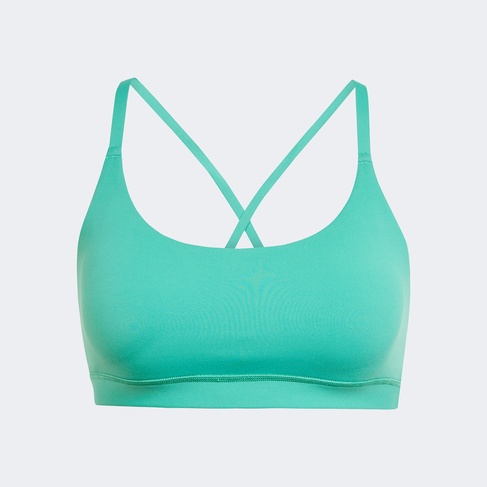  adidas All me Light Support Kadın Yeşil Bra