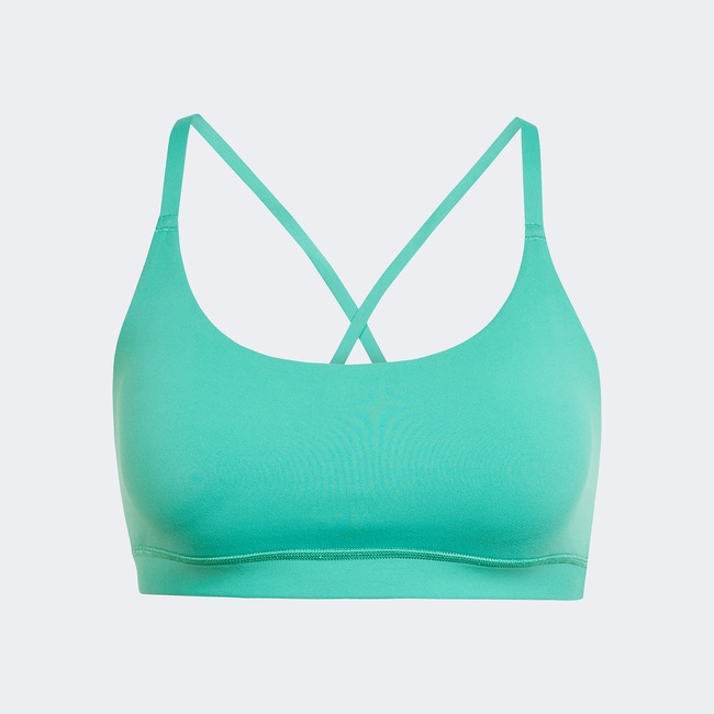  adidas All me Light Support Kadın Yeşil Bra