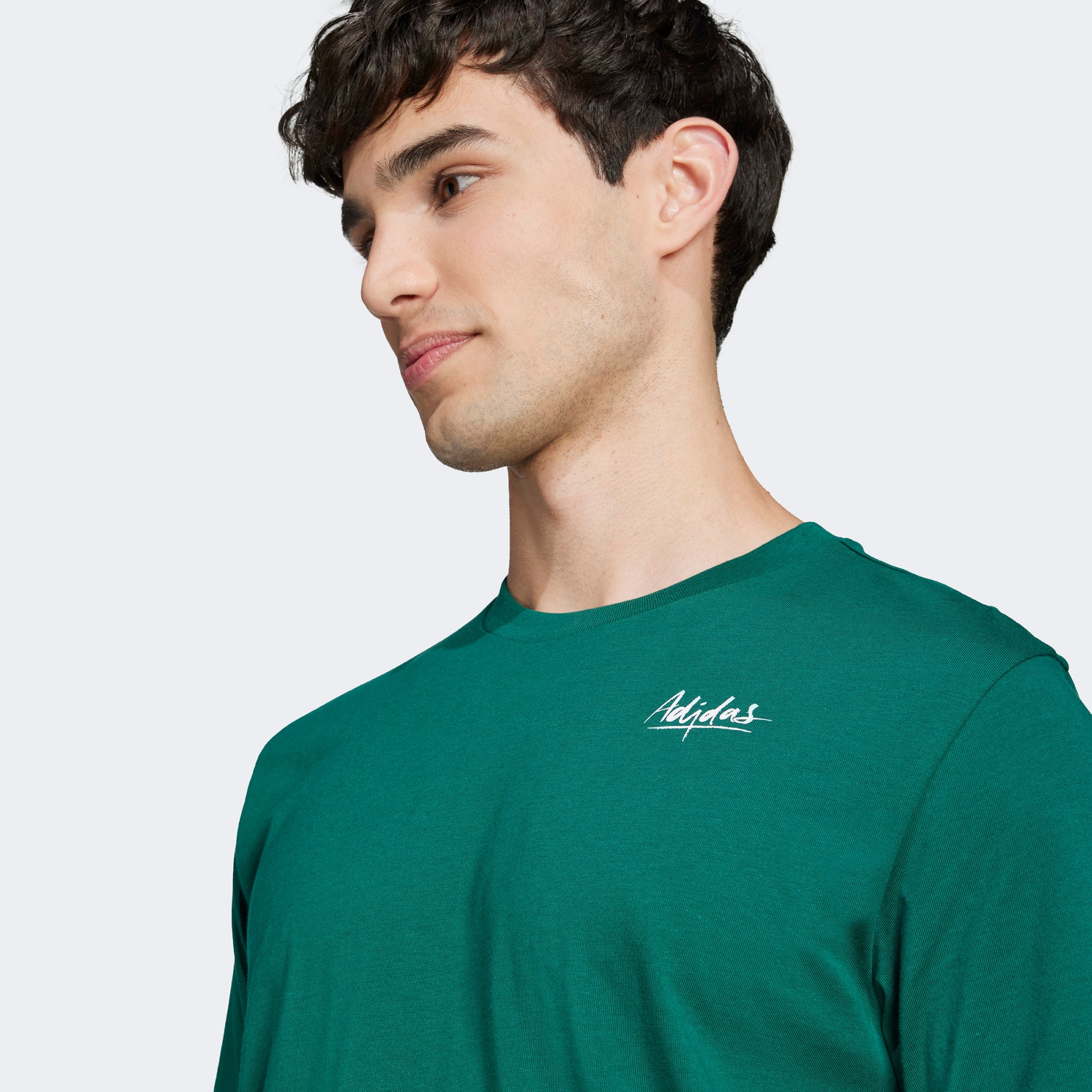 adidas Lounge Still Life Bowl Graphic Erkek Yeşil T-Shirt