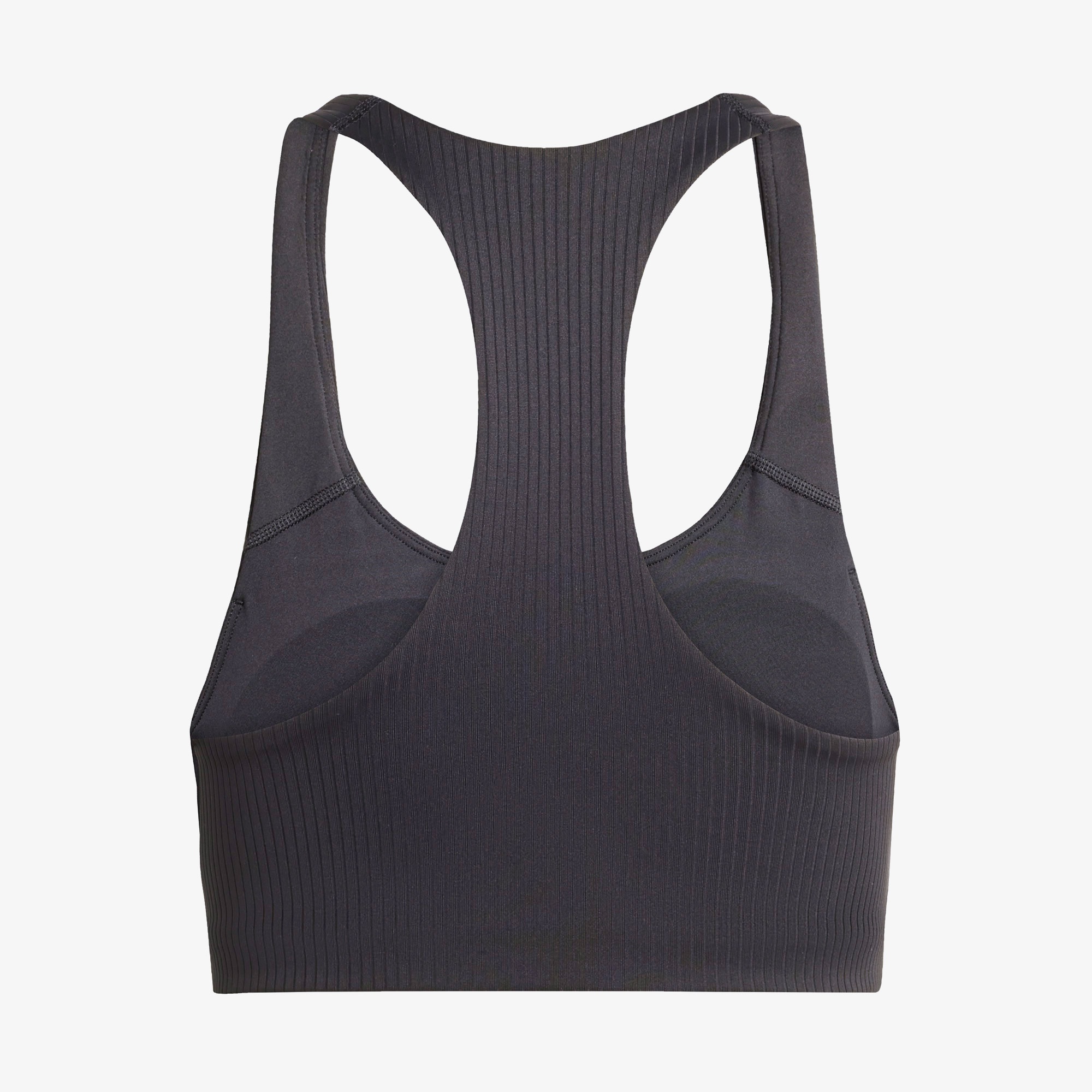 adidas Powerimpact Rib Medium Support Training Kadın Siyah Bra