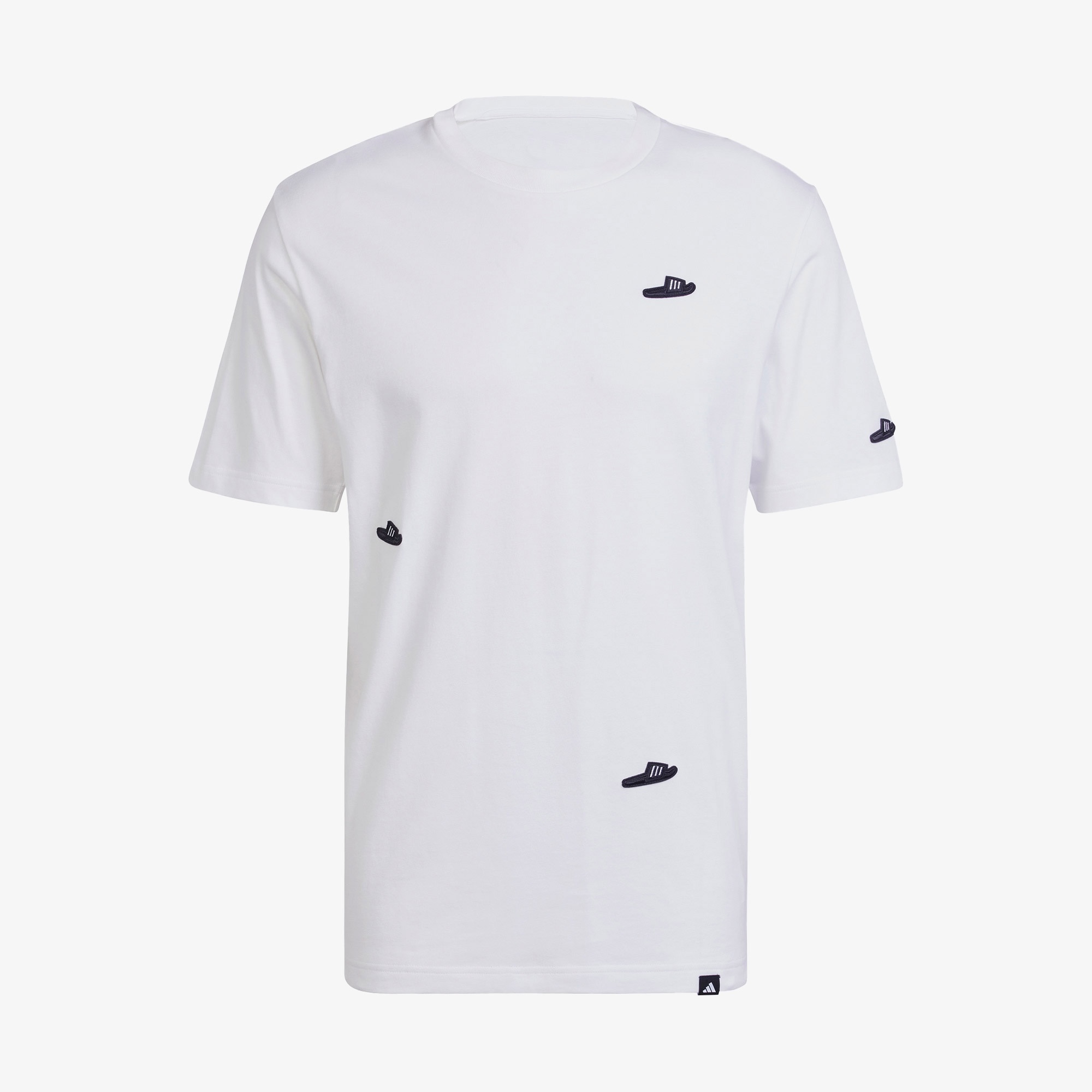 adidas Lounge Slides Graphic Erkek Beyaz T-Shirt