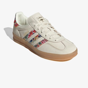  adidas Gazelle Indoor X Liberty London Kadın Krem Spor Ayakkabı