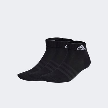  adidas Thin and Light Bilek Boy 3'lü Unisex Siyah Çorap