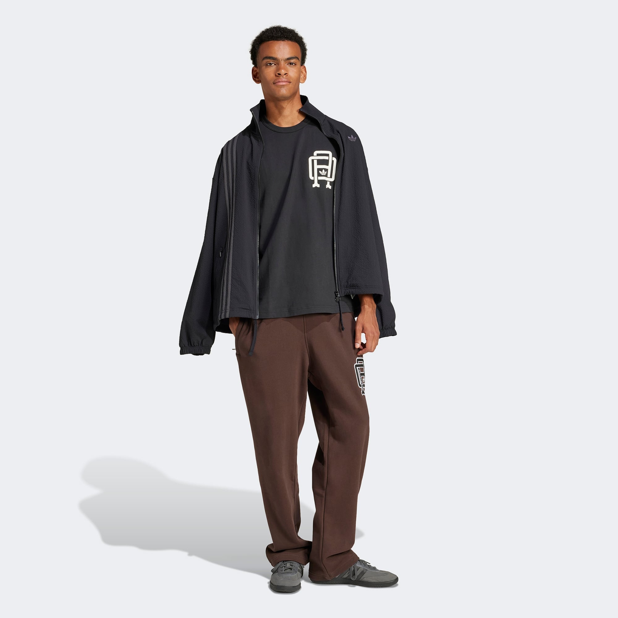 adidas Q12 Varsity Erkek Siyah T-Shirt