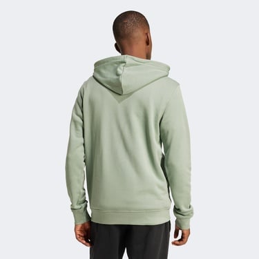  adidas Trefoil Essentials Erkek Yeşil Sweatshirt