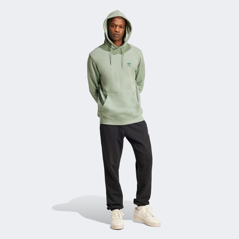  adidas Trefoil Essentials Erkek Yeşil Sweatshirt