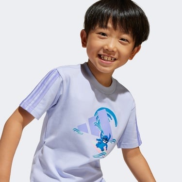  adidas Disney Lilo&Stich Çocuk Mor T-Shirt