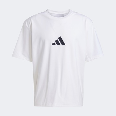  adidas Z.N.E. Full-Zip Kapüşonlu Erkek Beyaz T-Shirt
