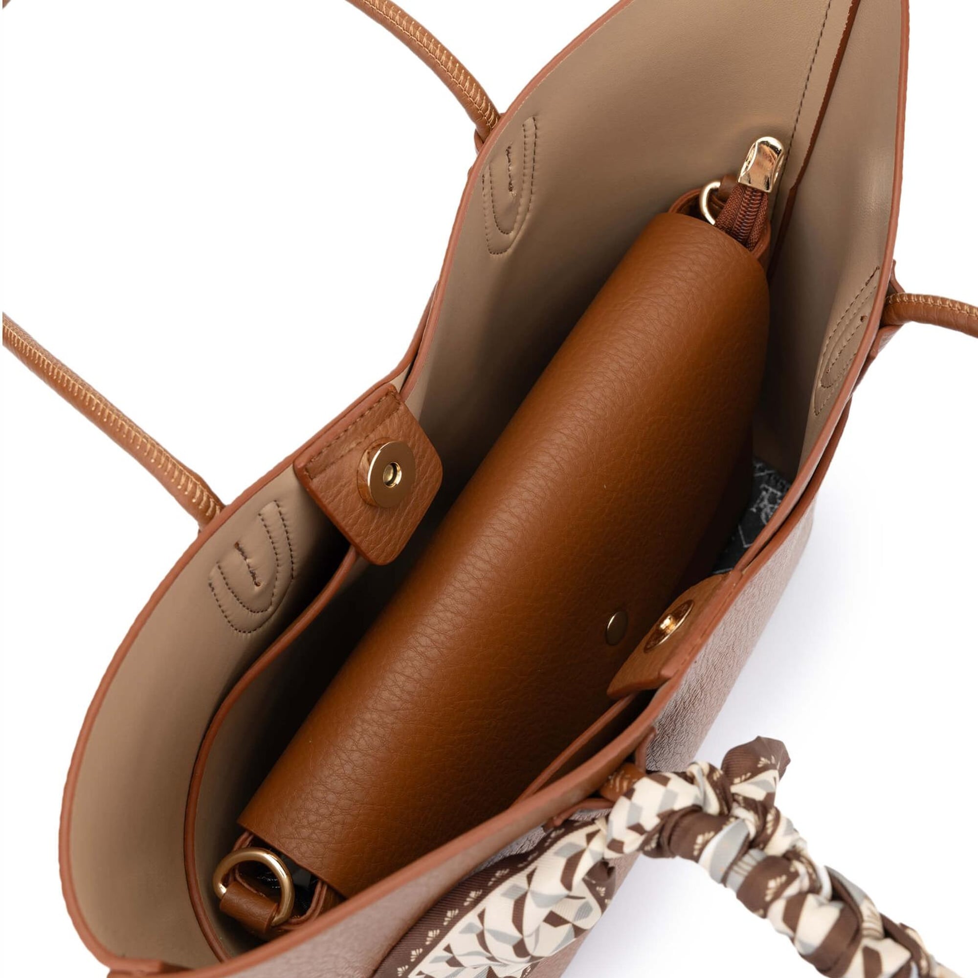 Tamer Tanca Kadın Vegan Taba Kol Çantası