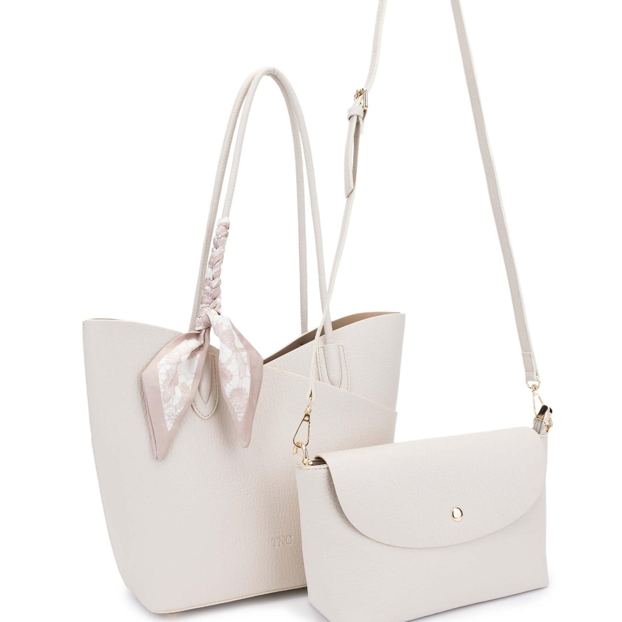 Tamer Tanca Kadın Vegan Bej Kol Çantası